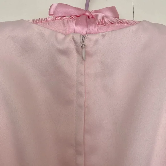 Cinderella Girls Pink Dress Dressy Formal Wedding Flower Girl Easter Zip Size 4 - Picture 5 of 11